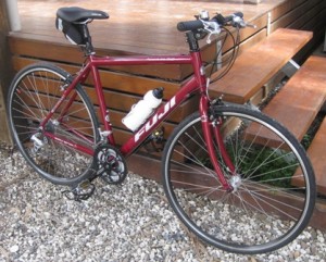 Fuji Absolute 3.0 flat bar road bike initial impressions | Bloke's Post